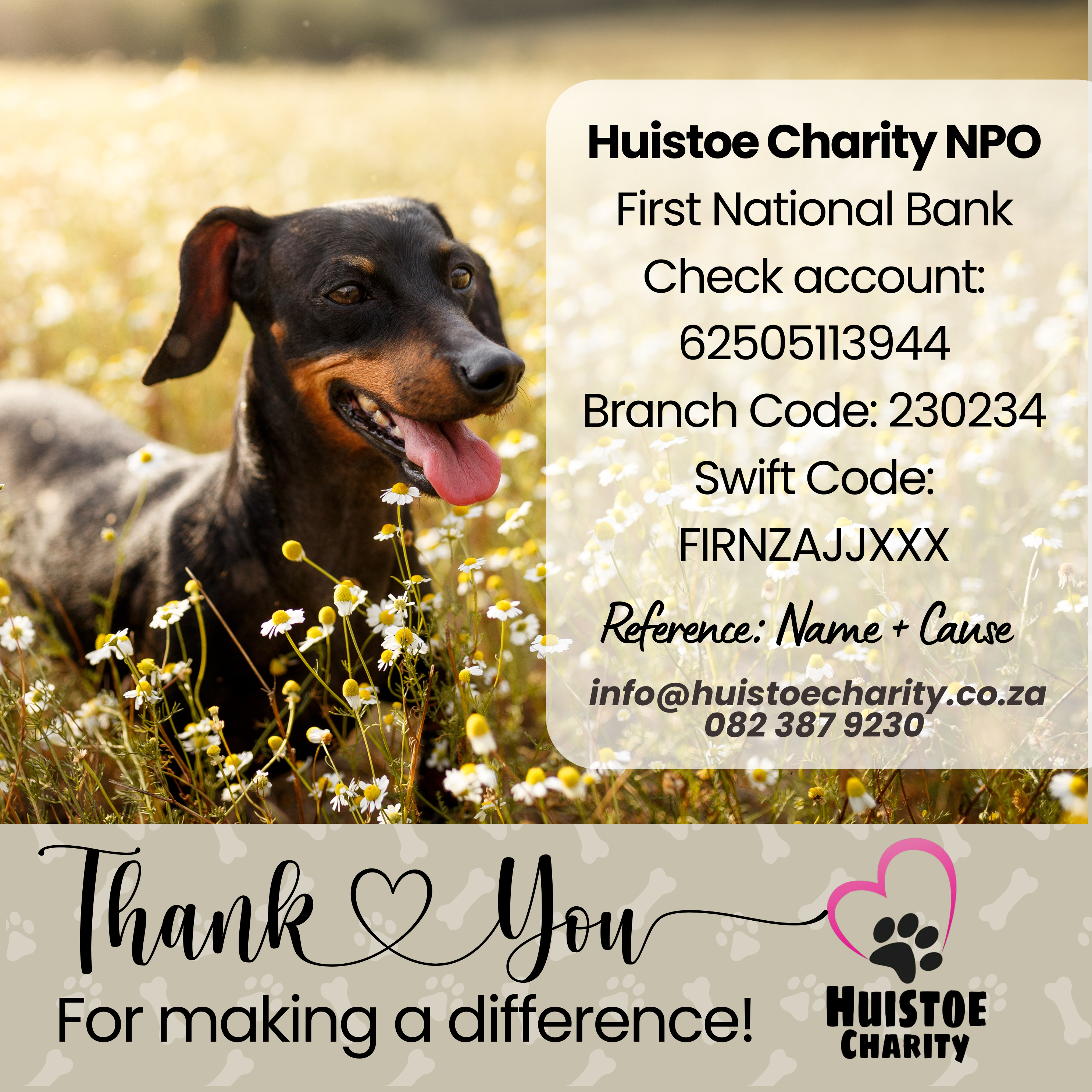 HuistoeBankDetails